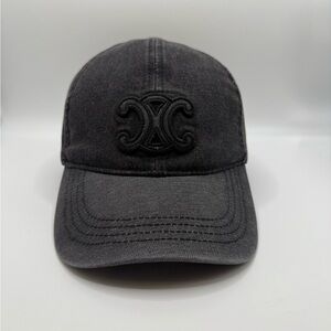 NEW Black Denim “Ce” Dad Hat